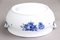 Blue Flower 8113 and 8110 Soup Bowl with Saucer from Royal Copenhagen, 1920s, Set of 2, Image 9