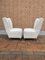 White Bouclé Lounge Chairs, 1950s, Set of 2, Image 5