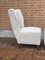 White Bouclé Lounge Chairs, 1950s, Set of 2, Image 3