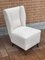 White Bouclé Lounge Chairs, 1950s, Set of 2, Image 17