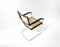 Vintage Bauhaus Armlehnstuhl aus Stahlrohr von Bigla, 1940er, 2er Set 4