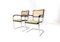 Vintage Bauhaus Armlehnstuhl aus Stahlrohr von Bigla, 1940er, 2er Set 11