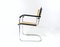 Fauteuil Bauhaus Vintage en Tube d'Acier de Bigla, 1940s, Set de 2 3