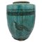Antique Blue Martaban Style Jar, 1800s 1