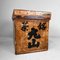 Caja de transporte de té japonesa de madera, años 50, Imagen 9