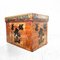 Caja de transporte de té japonesa de madera, años 50, Imagen 13