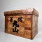 Caja de transporte de té japonesa de madera, años 50, Imagen 3