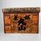 Caja de transporte de té japonesa de madera, años 50, Imagen 1