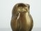 Sculpture Hibou Mid-Century en Laiton, 1960s 11