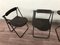 Vintage Italian Flap Chairs by Paolo Parigi, 1980s, Set of 3 25