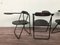 Vintage Italian Flap Chairs by Paolo Parigi, 1980s, Set of 3, Image 22