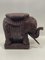 Table d'Appoint Elephant en Rotin et Bambou, France, 1970s 16