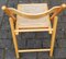 Vintage Wooden Folding Chairs with Viennese Braid Seats, Set of 4, Image 7