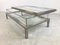 Vintage Sliding Top Coffee Table from Belgo Chrom / Dewulf Selection, 1970s 8