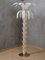 Lámpara de pie Mid-Century de latón y cristal de Murano, años 80, Imagen 9
