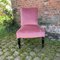 Chaise d'Appoint Napoléon III Rose 7