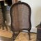 Wood and Cane Fire Screen 2