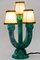 Tischlampe aus Keramik, Wien, 1950er 2