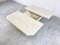 Vintage Travertine Hidden Bar Coffee Table, 1970s 2