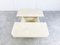 Vintage Travertine Hidden Bar Coffee Table, 1970s 4