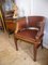 Fauteuil Art Nouveau en Bois et Cuir de Vache, 1910 21