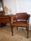 Art Nouveau Armchair in Wood and Cow Leather, 1910, Image 20