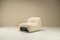 Malu Sessel aus weißem Boucle von Claudio Vagnoni, Italien, 1970er, 2er Set 6
