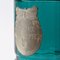 Mid-Century French Turquoise Glass Jar from Letain a La Rose, 1960s, Image 7