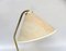 Vintage Table Lamp in Brass with Lampshade in Fiberglass, 1960s 11