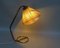 Lampe de Bureau Vintage en Laiton avec Abat-jour en Fibre de Verre, 1960s 9