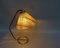 Lampe de Bureau Vintage en Laiton avec Abat-jour en Fibre de Verre, 1960s 8