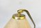 Lampe de Bureau Vintage en Laiton avec Abat-jour en Fibre de Verre, 1960s 18