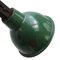 Vintage Industrial Machinist Work Green Metal 3-Arm Wall Light from Dugdills, UK, Image 6