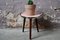 Mid-Century Pink Tripod Table or Plant Stand 2