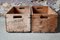 Wooden Boxes from Central Beurrière Drulingen, 1940s, Set of 2 5