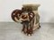 Vintage Hollywood Regency Chinese Elephant Plant Stands, 1960s, Set of 3, Image 4