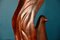 Scandinavian Artist, Large Carved Bird, 1960s, Teak 10