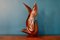 Scandinavian Artist, Large Carved Bird, 1960s, Teak 1