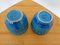 Italian Rimini Blue Ceramic Cachepots by Aldo Londi for Bitossi, 1960s, Set of 2, Image 8