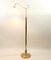 Brass Floor Lamp, France, 1930s 8