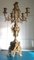 Candelabro barroco de seis brazos de latón, Imagen 5