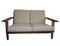 Two-Seater Ge-290 Sofa by Hans J. Wegner for Getama 1