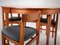 Mid-Century Teak Space Saver Extending Dining Table and Chairs, England 1970s, Set of 5 2