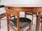 Mid-Century Teak Space Saver Extending Dining Table and Chairs, England 1970s, Set of 5, Image 10