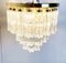 Flush Mount Chandelier from Glashutte Limburg, 1970s, Image 3