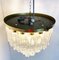 Flush Mount Chandelier from Glashutte Limburg, 1970s 5