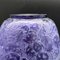 Vase Monnaie du Pape in Purple Glass with White Patina 4