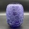 Vase Monnaie du Pape in Purple Glass with White Patina 10