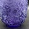 Vase Monnaie du Pape in Purple Glass with White Patina 3