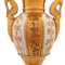 Early 19th Century Empire Paris Hand Painted Porcelain Vases Enhanced with Fine Gold, Set of 2 2